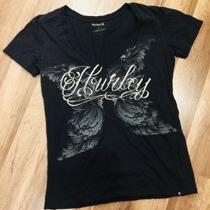 Hurley v-neck T-shirt